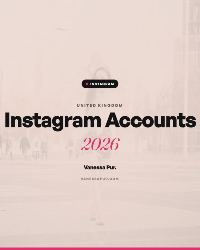 Die größten britischen Instagram-Accounts 2026