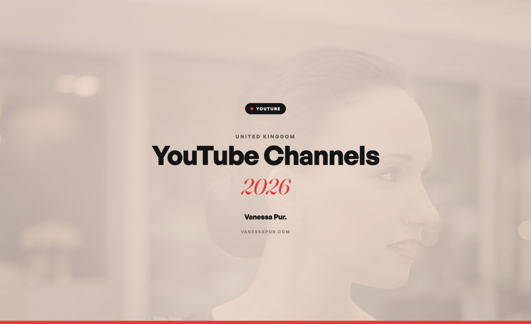 The Biggest UK YouTube Channels 2026